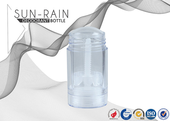 প্লাস্টিক গোলাকার 30ml খালি Deodorant পাত্রে, প্লাস্টিক অঙ্গরাগ প্যাকেজিং SR1002A